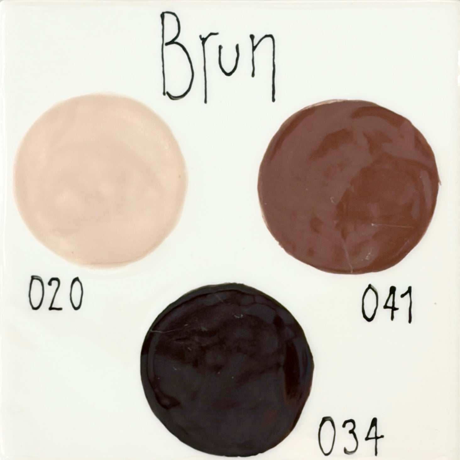 Brun nuancepalet hos Art by Me