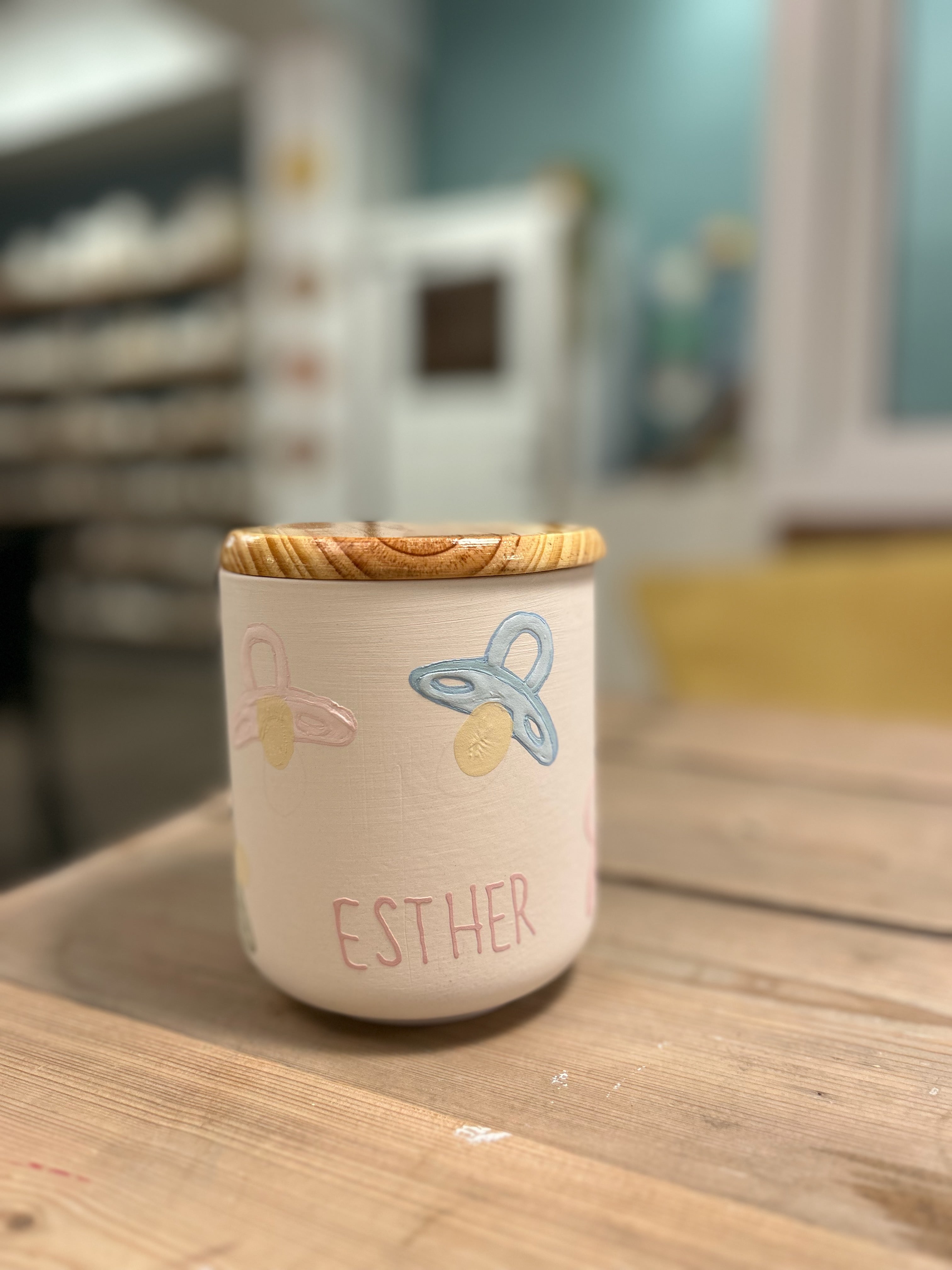 Fingeraftryk - perfekt til babyshower