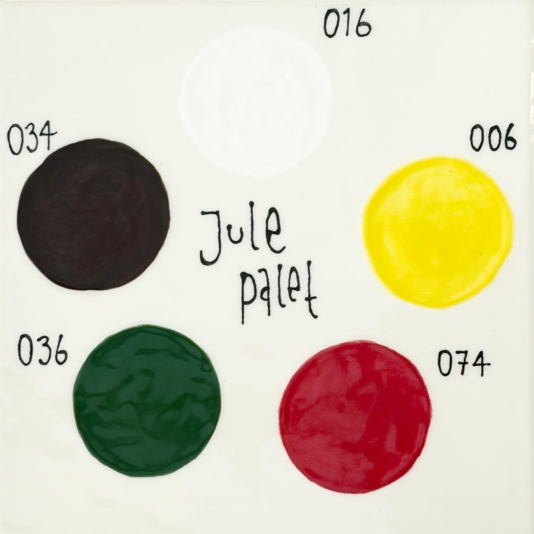 Jule farvepalet hos Art by Me