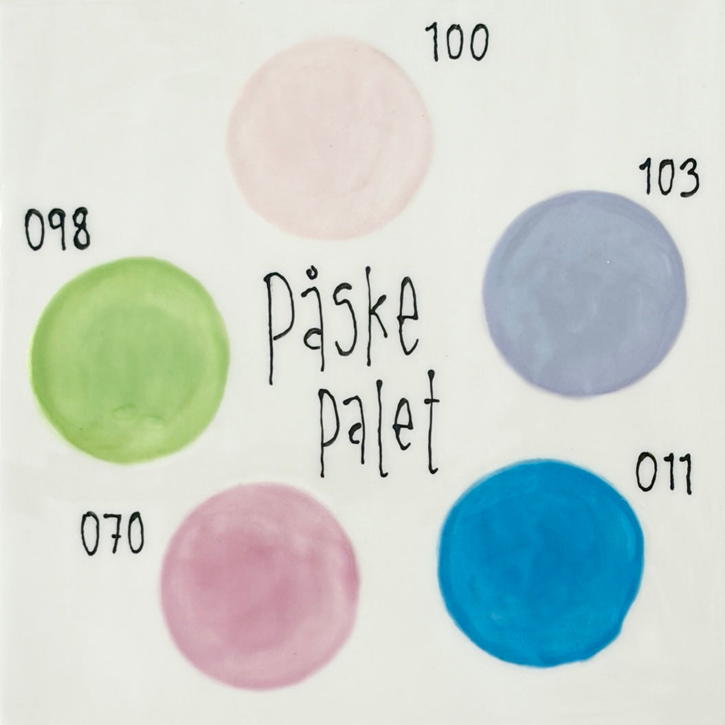 Påske farvepalet hos Art by Me
