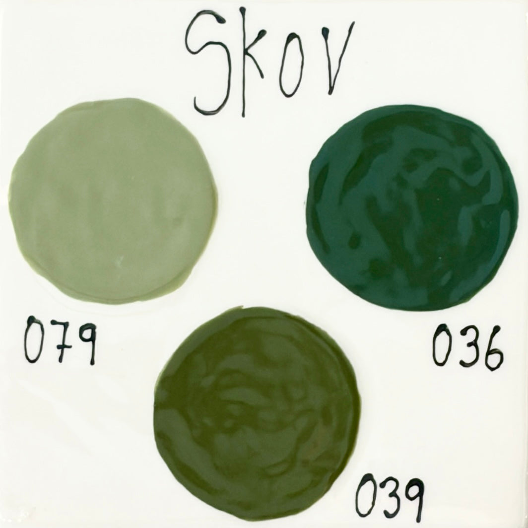 Skov nuancepalet hos Art by Me