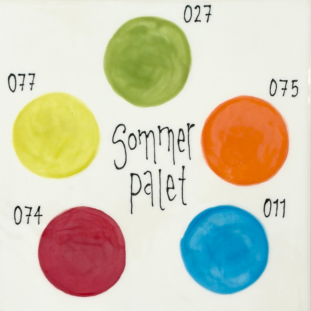 Sommer farvepalet hos Art by Me