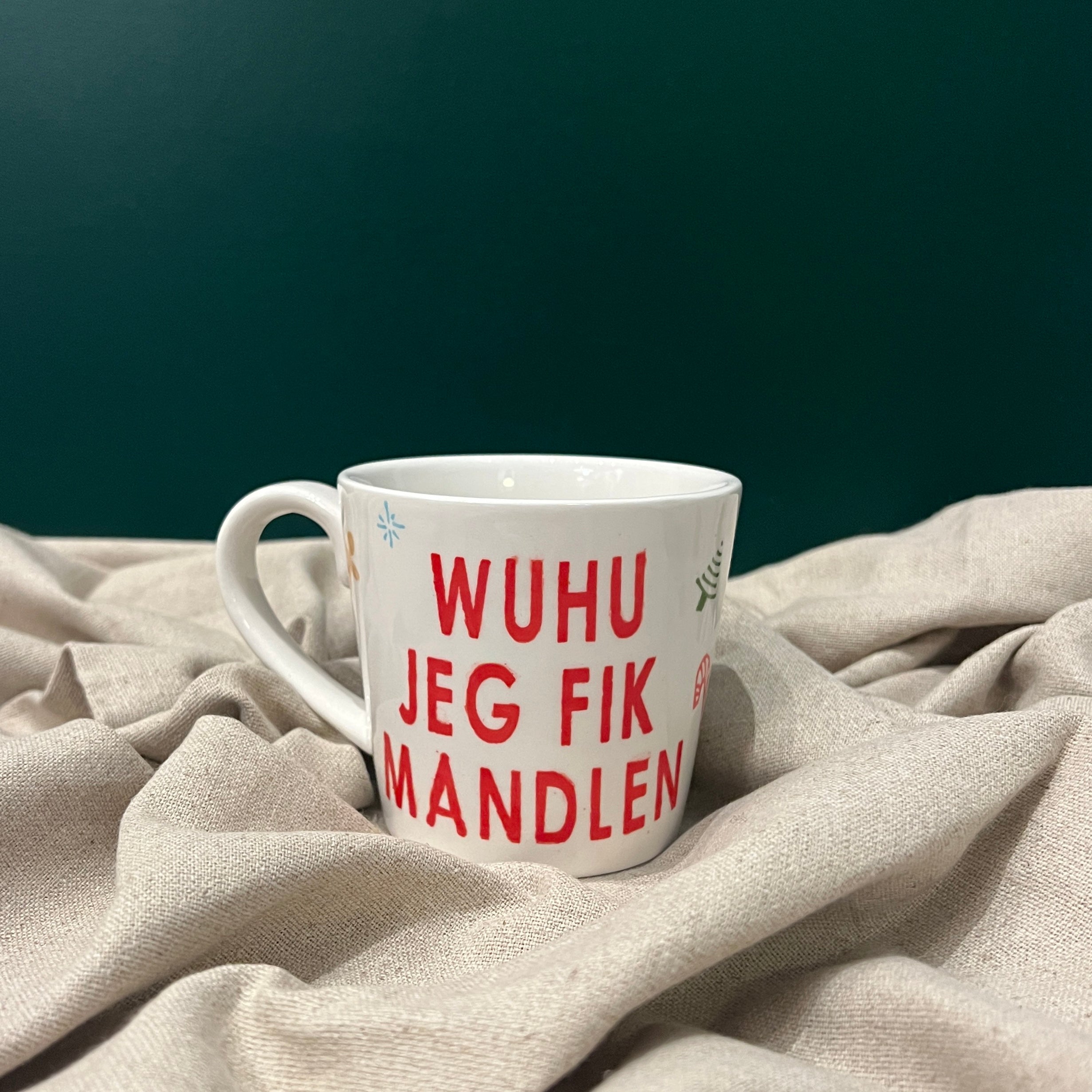 "Wuhuu jeg vandt mandlen" krus