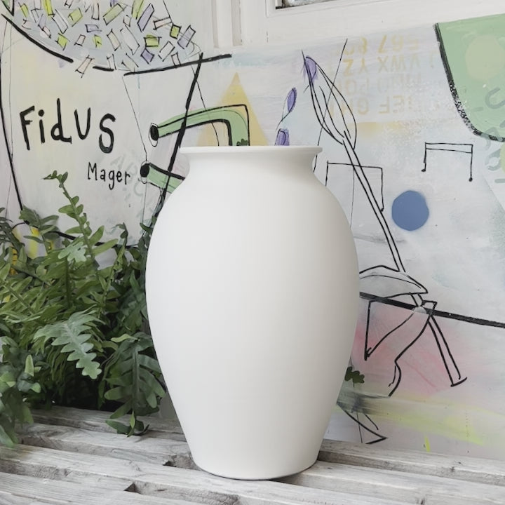 Stor keramik vase