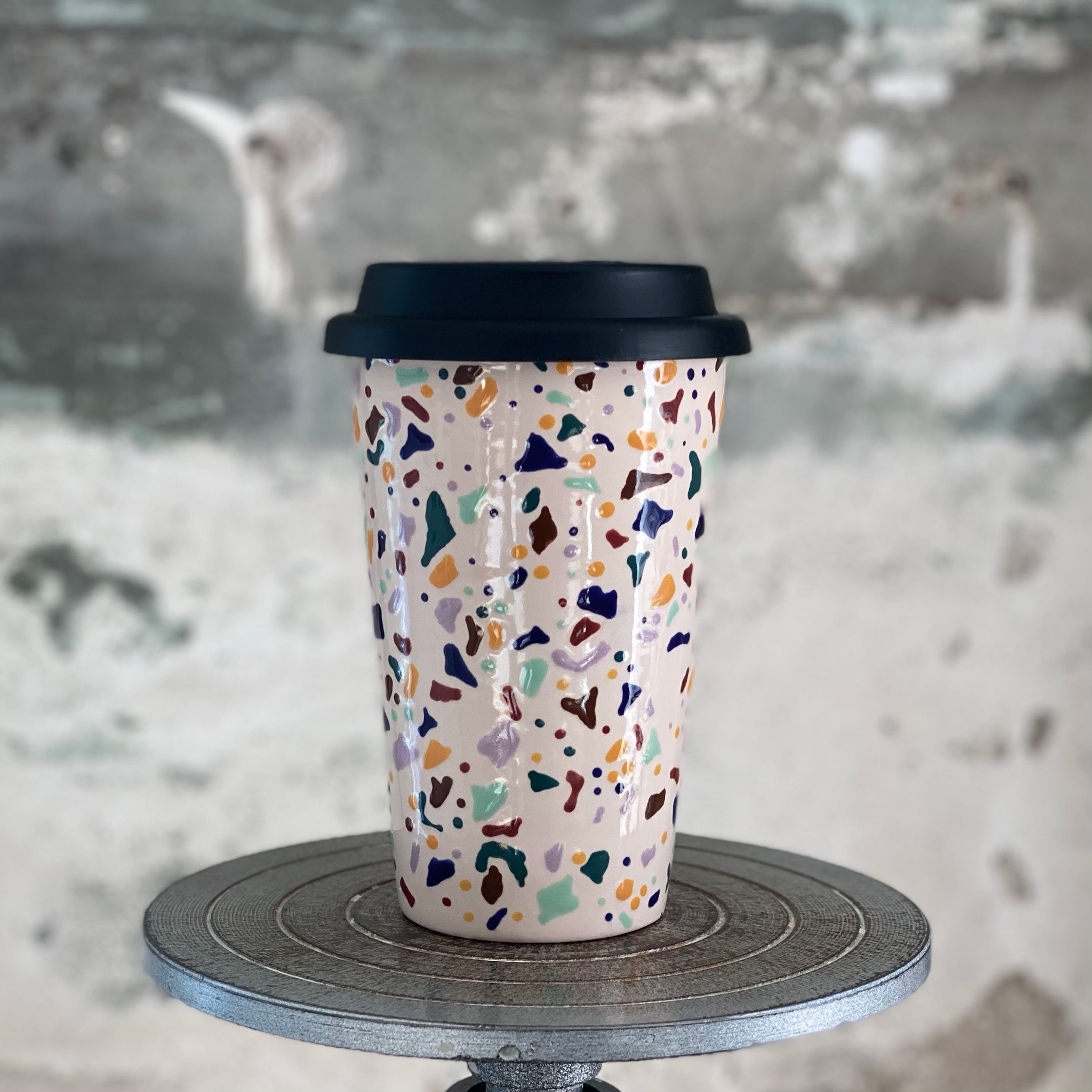 To go kop i Terrazzo mønster | Art by Me